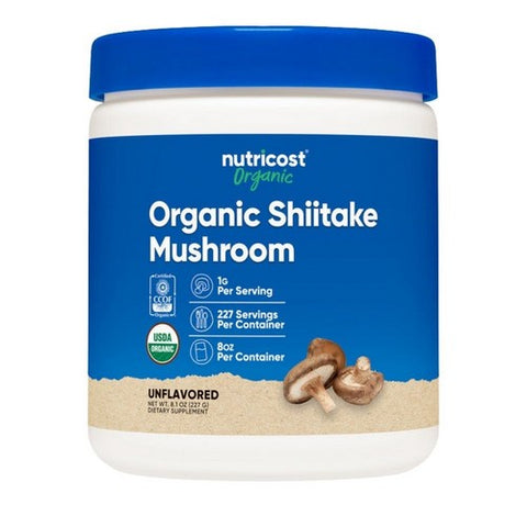 Nutricost, Shiitake Mushroom Powder Organic, 8 Oz