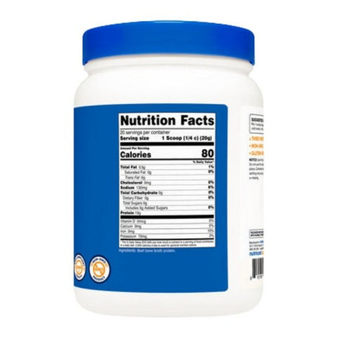 Nutricost, Beef Bone Broth Protein Unflavored, 20 Servings