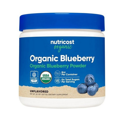 Nutricost, Organic Blueberry Powder Unflavoured, 8 Oz