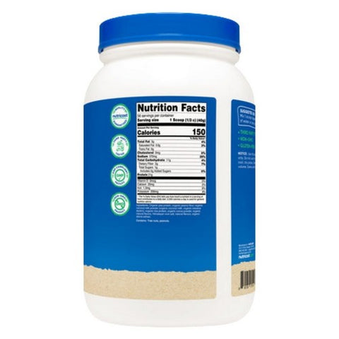 Nutricost, Organic Vegan Protein Chocolate Peanut Butter, 5 Lbs