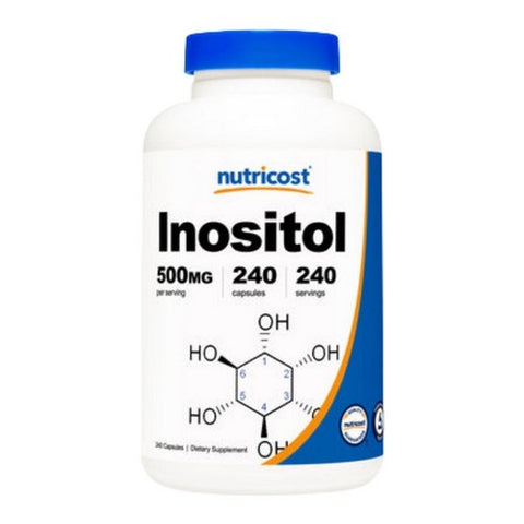 Nutricost, Inositol Capsules, 500 Mg, 240 Count