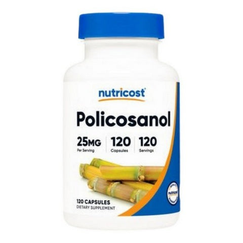 Nutricost, Policosanol Capsules, 25 Mg, 120 Count