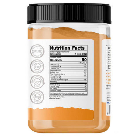 Nutricost, Pantry Peanut Butter Powder Flour, 12.5 Oz