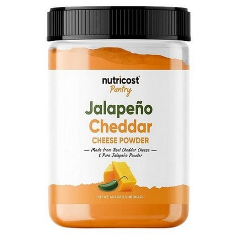 Nutricost, Pantry Jalapeno Cheddar Cheese Powder, 2.5 Lbs