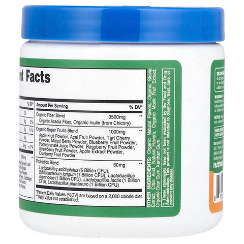 Nutricost, Organic Super Greens Powder Orange Sunrise, 10 Servings