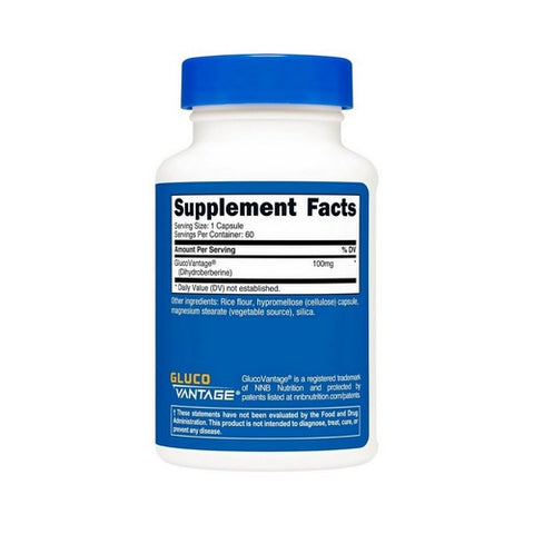 Nutricost, Dihydroberberine Capsules, 100 Mg, 60 Count