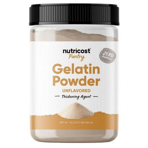 Nutricost, Pantry Gelatin Powder Unflavored, 1 Lb