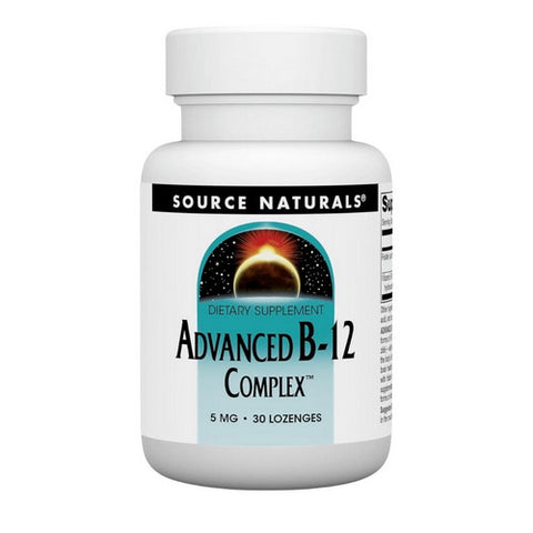 Source Naturals, Advanced B-12 Complex, 30 Tabs