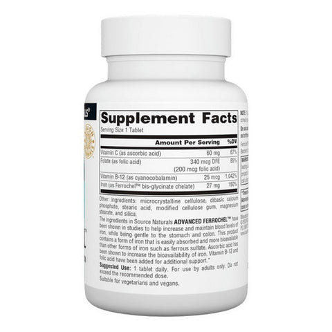 Source Naturals, Advanced Ferrochel, 180 Tabs