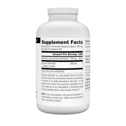 Source Naturals, Ascorbyl Palmitate Powder (Vitamin C Ester), 8 Oz Source Naturals