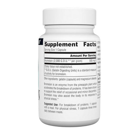 Source Naturals, Bromelain 2000 GDU, 500 MG, 60 Caps