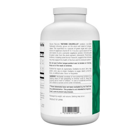 Source Naturals, Chlorella, From YaeyamaPowder 16 Oz