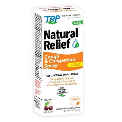 The Relief Products, Cough And Congestion Spray, 0.67 Oz