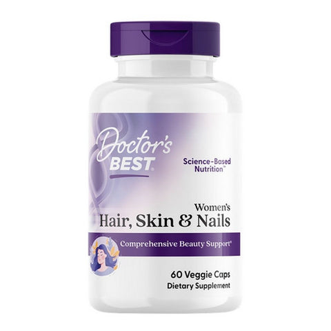 Doctors Best, Women's Hair, Skin & Nails, 60 Veggies Caps