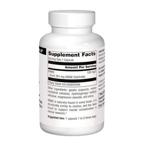 Source Naturals, Dmae, 351 Mg, 100 Caps Source Naturals