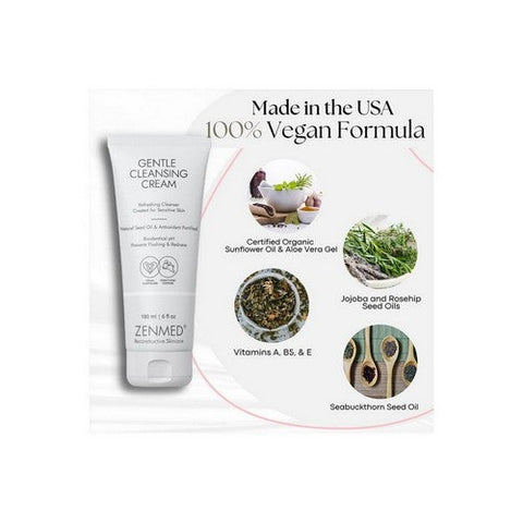 ZenMed, Gentle Cleansing Cream, 6 Oz ZenMed