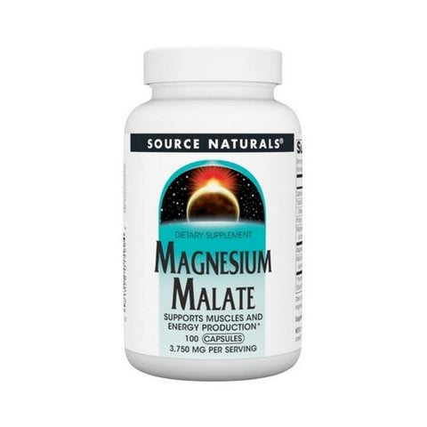 Source Naturals, Magnesium Malate, 100 Caps
