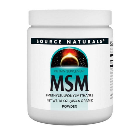 Source Naturals, MSM Powder, 16 Oz