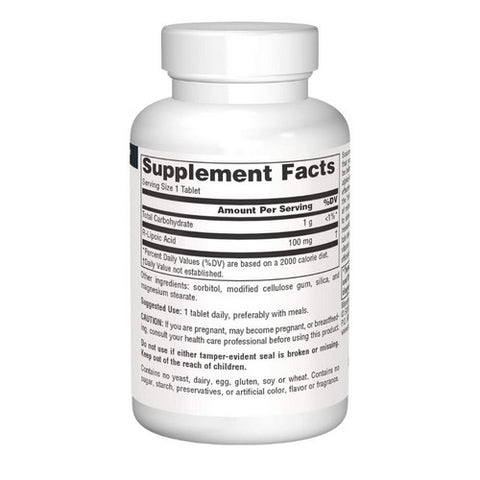Source Naturals, R-Lipoic Acid, 100 MG, 30 Tabs