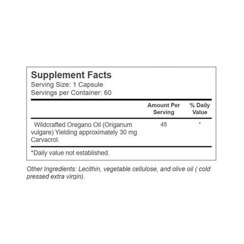 Planetary Herbals, Oil of Oregano, 60 caps