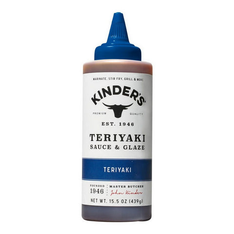 Teriyaki Sauce And Glaze 15.5 Oz (Case Of 6) by Kinders