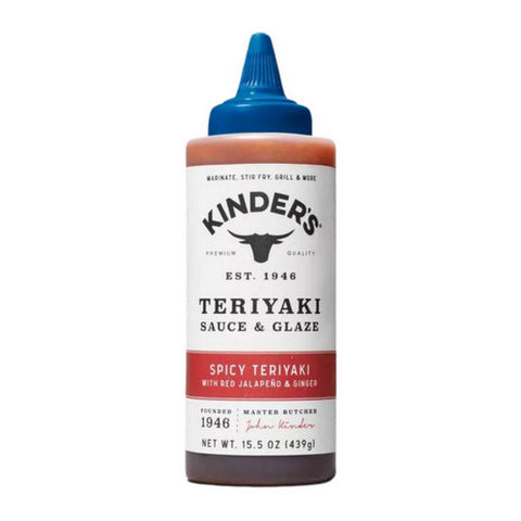 Teriyaki Sauce And Glaze 15.5 Oz (Case Of 6) by Kinders