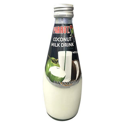 Parrot, Coconut Milk Drink Original with Pulp, 9.8 Oz (Case Of 12)