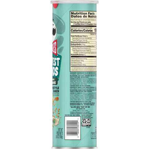 Pringles, Harvest Blends Homestyle Ranch, 5.57 Oz (Case Of 14)