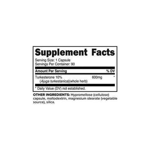 Primaforce, Turkesterone, 600 Mg, 90 Caps