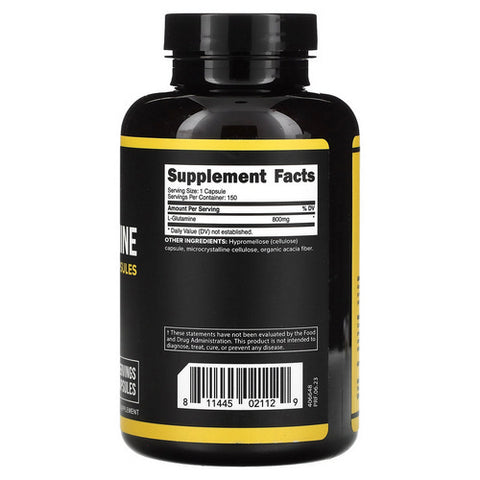 Primaforce, L-Glutamine Capsules, 800 Mg, 150 Caps