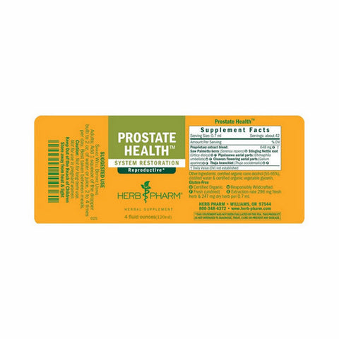 Herb Pharm, Prostate Health, 4 Oz