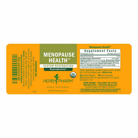 Herb Pharm, Menopause Health, 4 Oz