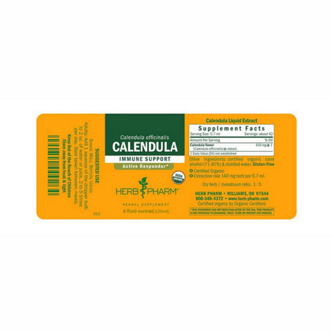 Herb Pharm, Calendula Extract, 4 Oz