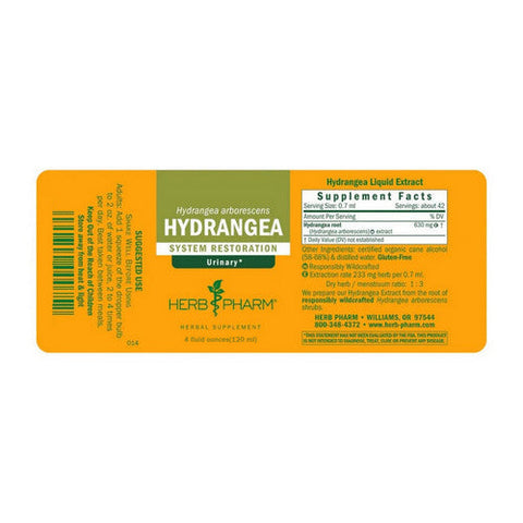 Herb Pharm, Hydrangea, 4 Oz Herb Pharm