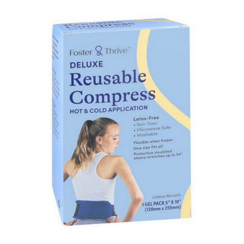 Deluxe Reusable Compress 1 Count by Foster And Thrive