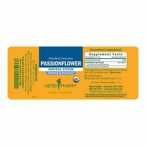 Herb Pharm, Passionflower, 4 Oz