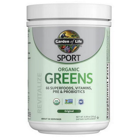 Garden of Life, Sport Organic Greens Original, 8.99 Oz