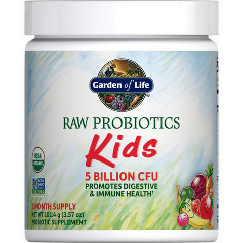 Garden of Life, Organic Raw Probiotics Kids Cooler Powder, 3.57 Oz
