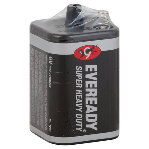 Eveready, Super Heavy Duty Battery 6v, 1 Count