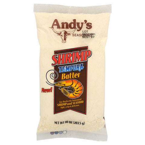 Andys, Batter Shrimp Tempura, 10 Oz (Case Of 6)