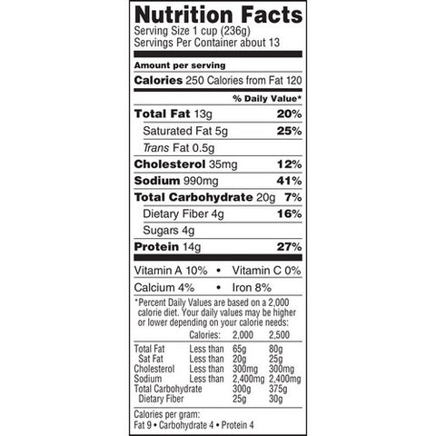 Hormel, Chili No Beans, 108 Oz (Case Of 6)