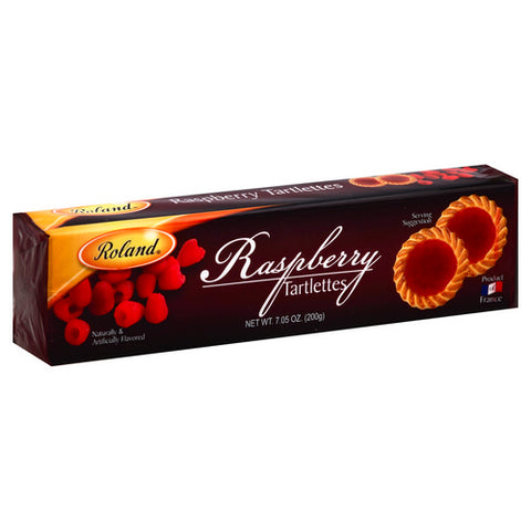 Roland, Tartlette Cookie Raspberry, 7.05 Oz (Case Of 20)