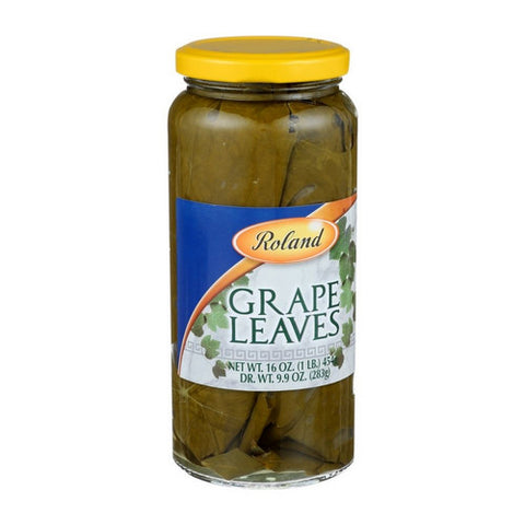 Roland, Grape Leaves, 16 Oz (Case Of 12)