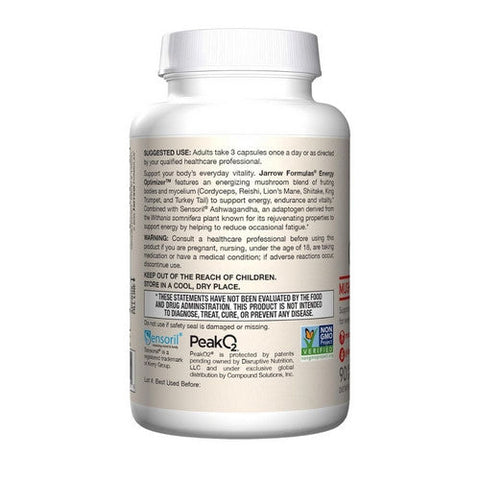 Jarrow Formulas, Energy Optimizer, 90 Veg Caps Jarrow Formulas