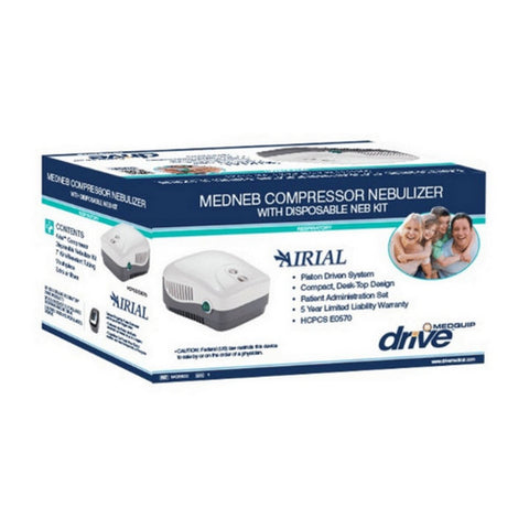 Medical MQ5600 MedNeb Compressor Nebulizer With Disposable 1 Count by Drive Medical