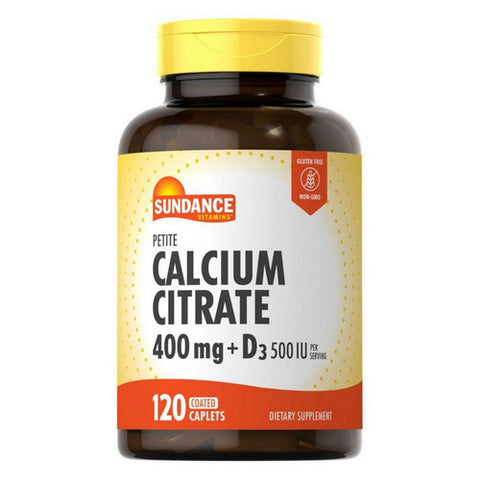 Sundance, Petite Calcium Citrate, 400 Mg, 120 Caps