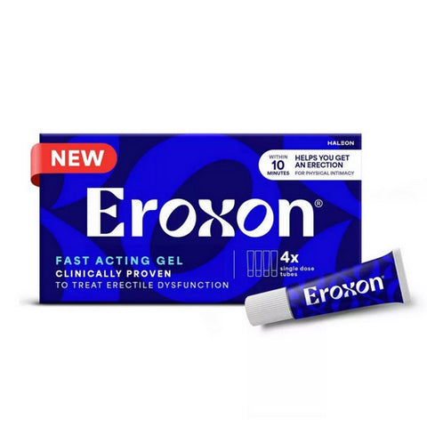 Erectile Dysfunction Fast Acting Gel 4 Count by Eroxon