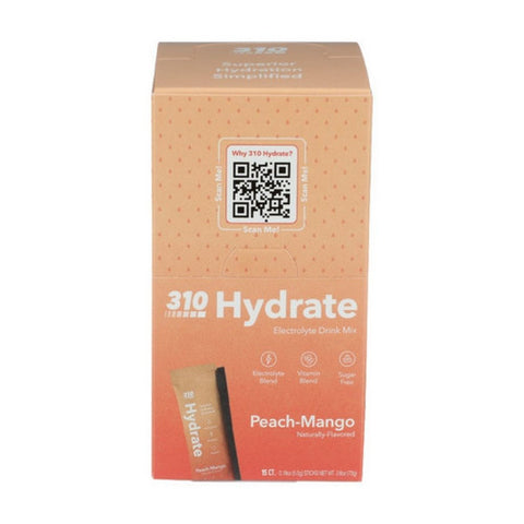 Hydrate Peach 2.6 Oz by 310 Nutrition