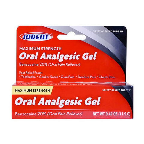Oral Analgesic Gel 0.42 Oz by Iodent