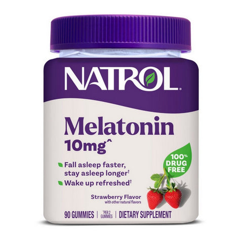 Melatonin Strawberry 90 Gummies by Natrol
